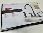Delta Everly Double Handle Standard Kitchen Faucet With Spray In Matte Black. Fixed Price $74.99.