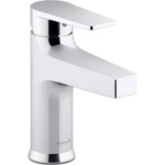 Kohler Taut Single-hole Bathroom Faucet W/ Grid Drain Polished Chrome. Fixed Price $130.86.