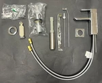 Moen S6700 90 Degree One-handle Low Arc Bathroom Faucet, Chrome. Fixed Price $321.00.