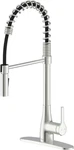 Bio Bidet Flow Kitchen Faucet With Pull Down Sprayer - Brushed Nickel. Fixed Price $46.90.
