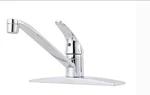 Pfister Series G134-1444 Single Control Kitchen Faucet Polished Chrome (new, Ob). Fixed Price $19.99.