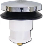 Kissler & Co. Inc Drain Stopper,plastic,chrome (58-7153). Fixed Price $14.03.