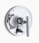 New Kohler K-T14501-4-CP Purist Rite-temp Valve Trim W/ Push-button Diverter M2. Fixed Price $275.00.