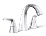 Kohler Elmbrook Widespread Handle Bathroom Faucet Polished Chrome R21996-4D-CP. Fixed Price $106.96.