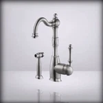 Houzer REGSS-181-BN For Regal Traditional Kitchen Faucet, Brushed Nickel. Fixed Price $249.99.