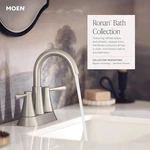 Moen Widespread Spot Resist Brush Nickel Faucet 84023SRN. Fixed Price $60.00.