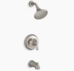 Kohler K-TS10275-4G-BN Fort Bath & Shower Trim Kit, Brushed Nickel. Fixed Price $139.00.