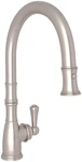 Rohl U.4744STN-2 Pull-down Faucets, 0-IN X 2.4-IN 16-IN H, Satin Nickel. Fixed Price $952.97.