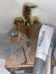 Kingston Chatham Collection Centerset Polished Brass Bathroom Faucet KB542. Fixed Price $59.95.