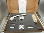 Restoration Hardware Dillon RH-6360X Cross Handle Tub Satin Nickel Faucet Set. Fixed Price $499.85.