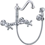 Whitehaus WHKWCR3-9402-NT Vintage Iii Plus 1.5 Gpm Wall Mounted Chrome. Fixed Price $714.00.