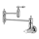 Kingston Brass KS3101TAL Tudor Wall Mount Pot Filler Kitchen Faucet. Fixed Price $331.73.