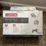Delta Mandara Tub & Shower 144962-SS Brushed Nickel Finish New Box Sealed. Fixed Price $189.99.