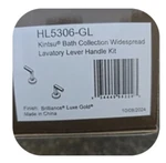 Brizo HL5306-GL Kintsu Bathroom Faucet Lever Handle Kit Luxe Gold New!. Fixed Price $69.00.
