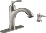 Kohler K-R16399-SD-CP Elliston Kitchen Sink Faucet, Vibrant Stainless. Fixed Price $158.99.