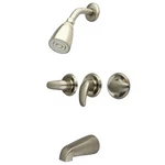 Kingston Brass KB6238LL Legacy Tub And Shower Faucet, Brushed Nickel, 5-INCH. Fixed Price $94.29.