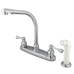 Kingston Brass KB711BL 8-INCH Centerset Kitchen Faucet. Fixed Price $81.35.