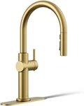 Kohler Crue 22974-WB-2MB Voice &touch Activated Kitch Faucet Brushed Mod Brass. Fixed Price $489.00.