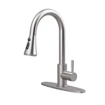 Vxv Kitchen Faucets, Brushed Nickel With Pull-down Sprayer, Stain. Fixed Price $91.94.