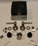 Grohe 14216ENO - Atrio New Widespread Lav Sink Faucet Handles Brushed Nickel. Fixed Price $67.49.