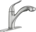 Moen 87557SRS Brecklyn Pull-out Sprayer Kitchen Faucet Spot Resist Stainless. Fixed Price $89.99.