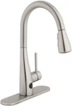 Touchless Kitchen Faucet Single Handle Pull-down Sprayer Fast Mount Nottely. Fixed Price $133.99.