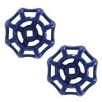 Bokwin 2PCS Metal Outside Faucet Round Wheel Handle 6X6MM Water Spigot Blue. Fixed Price $11.18.