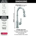 Delta 9990-BL-DST Bar Faucet. Fixed Price $369.50.