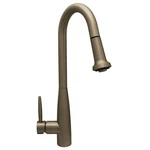 Whitehaus WH2070838 Jem 1.5 Gpm Hole Pull Down Kitchen Faucet - Nickel. Fixed Price $238.00.