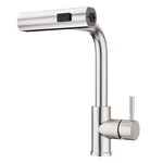 Gimili Kitchen Faucet With Pull Down Sprayer Brushed Nickel Waterfall Modern .... Fixed Price $60.13.