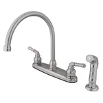 Kingston Brass KB79.SP Magellan 1.8 Gpm Standard Kitchen Faucet - Nickel. Fixed Price $168.97.