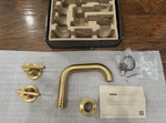 Kohler Castia Studio Mcgee T35911-4-2MB Deck Mount Bath Tub Filler Faucet Read. Fixed Price $350.00.
