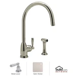 Rohl 107651 Perrin And Rowe Contemporary Mimas Single Hole Lever Kitchen. Fixed Price $1689.00.
