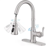 Brushed Nickel Bar Sink Faucet Single Or 3 Hole, Modes Kitchen .... Fixed Price $152.29.
