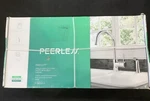 Peerless Single Handle Kitchen Faucet W/ Spray Polished Chrome P199152LF. Fixed Price $47.99.