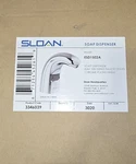 Sloan Commerc Chrome Sensor Faucet Style Soap Dispenser. Open Box New. ESD1502A. Fixed Price $399.99.