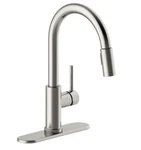 Design House 593822 Eastport Ii 1.8 Gpm Hole Pull Down Kitchen - Nickel. Fixed Price $199.99.
