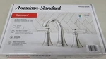 American Standard Rumson 8" Wide-spread 2-HANDLE Bathroom Faucet Chrome. Fixed Price $54.99.