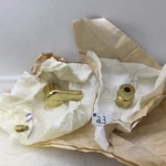 Kohler 57334-VF Taboret Rite-temp Swirl Handle,bonnet Skirt In Polish Brass. Fixed Price $75.00.