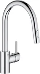 Sleek Eco-friendly Pull-down Kitchen Faucet With Sprayer Concetto 3134910E. Fixed Price $462.99.