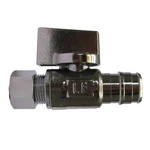 Proflo PFXQSPP32C 1/2" Pex 3/8" Od Straight Stop Quarter 1/4" - Chrome. Fixed Price $16.83.
