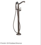 Mirabelle Pendleton Floor Mounted Tub Filler - Includes 1.8 Gpm Hand Shower. Fixed Price $305.00.