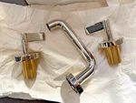 Kallista P24404 Ad One Deck Mounted Bath Faucet Set - Nickel Silver. Fixed Price $350.00.