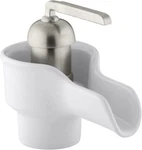 Kohler K-11000-0 Bol Single Hole Ceramic Faucet, White ***new***. Fixed Price $1499.00.