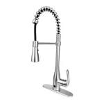 Flow Motion Activated Single-handle Pull-down Spring Neck Sprayer Kitchen Faucet. Fixed Price $199.00.