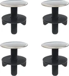 4 Pack Kitchen Faucet Hole Cover Sink Tap Plate Stopper Brushed Metal. Fixed Price $12.40.