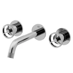 Vigo Cass VG05007CH Two Handle Wall Mount Bathroom Faucet In Chrome. Fixed Price $85.00.