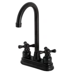 Kingston Brass KB490AX Victorian Two-handle 2-HOLE Deck Mount Bar Faucet Matte. Fixed Price $98.87.