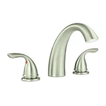 Glacier Bay 461-5004 Builders 2-HANDLE Deck-mount Roman Tub Faucet, Bn. Fixed Price $40.00.
