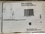 Delta 9191-CZ-PR-DST Monrovia Pull Down Kitchen Faucet Champagne Bronze (read). Fixed Price $320.00.